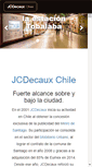 Mobile Screenshot of jcdecaux.cl