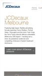 Mobile Screenshot of jcdecaux.com.au